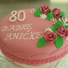 Torta pre Babičku 80